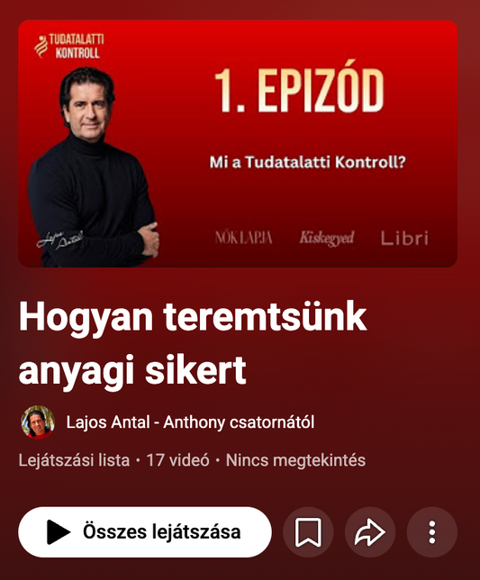 Miniprogram Sorozat – Siker