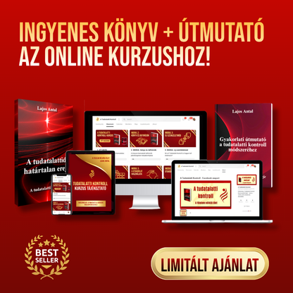 A Tudatalatti Kontroll Online Kurzus + ingyenes könyv és útmutató