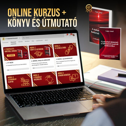Online Kurzus + ingyenes Könyv és Útmutató