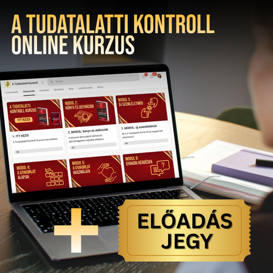 Online Kurzus + Személyes Előadás