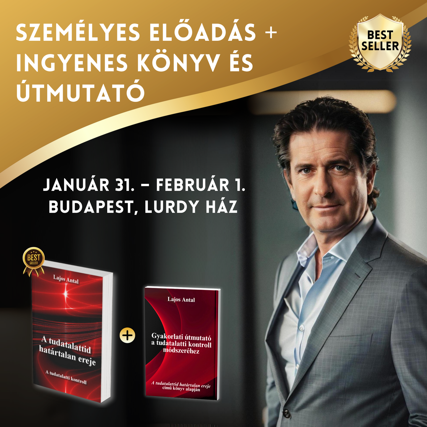 Személyes Előadás + ingyenes Könyv és Útmutató