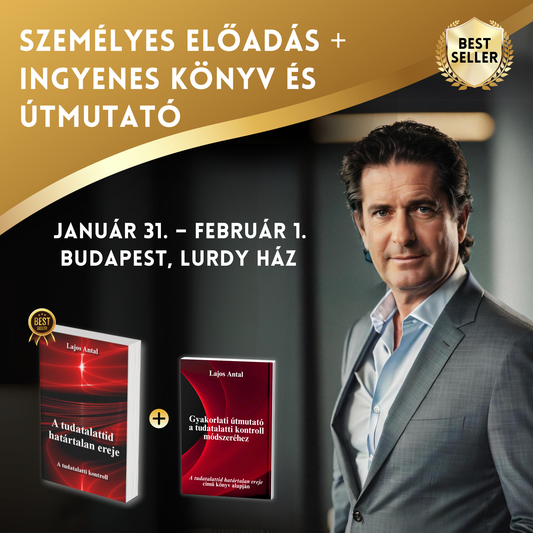 Személyes Előadás + ingyenes Könyv és Útmutató